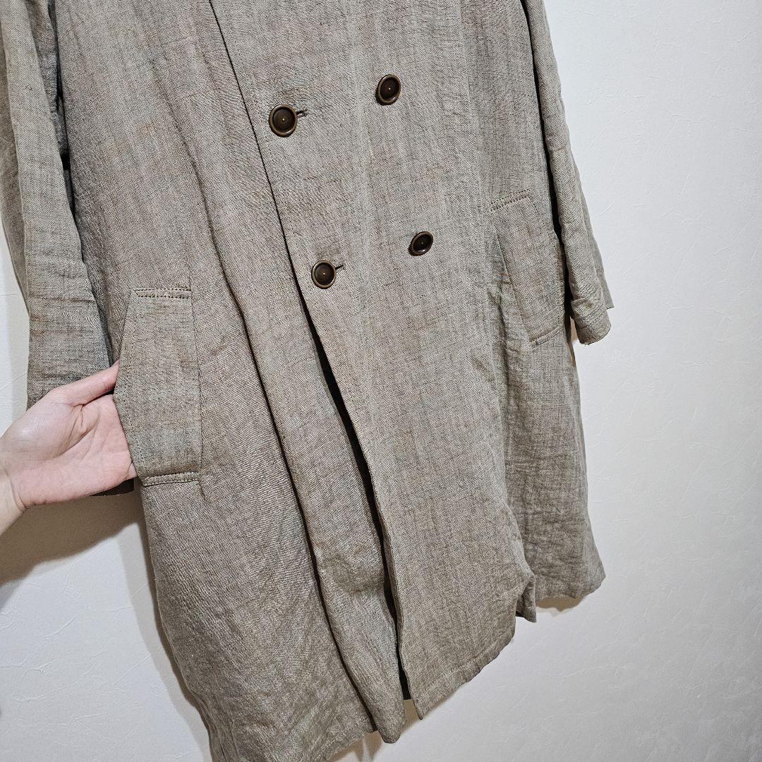 ★adieu tristesse loisir 麻コート 38★