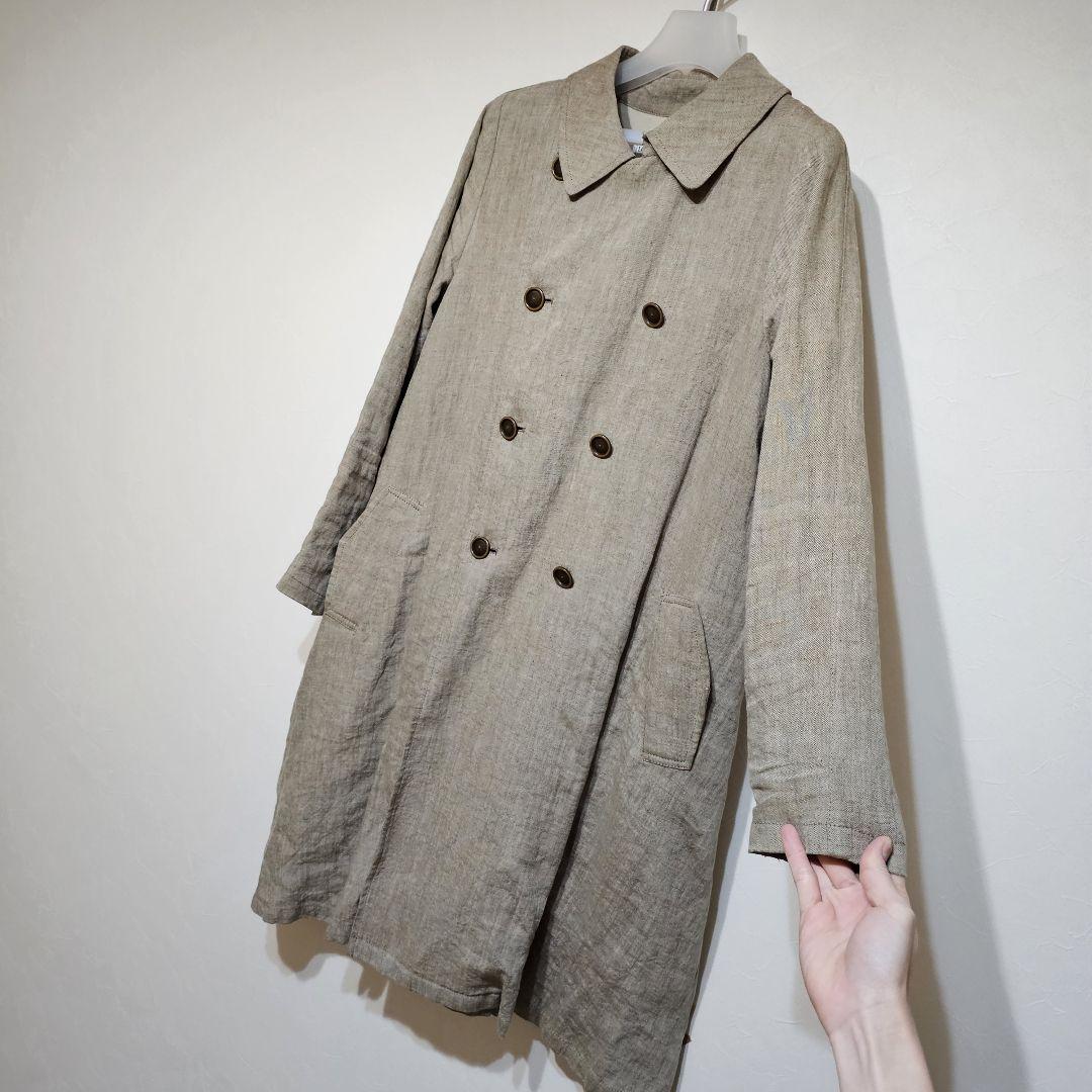 ★adieu tristesse loisir 麻コート 38★