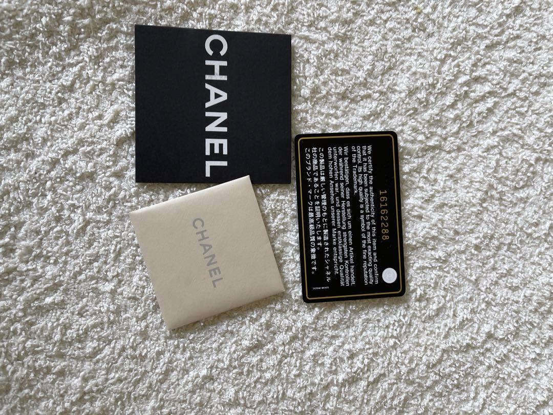 CHANEL マドモアゼル チェーンショルダーバッグ エナメル