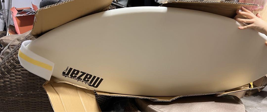 MAZARスキムボード BASIC+ WHITE 131.3cm
