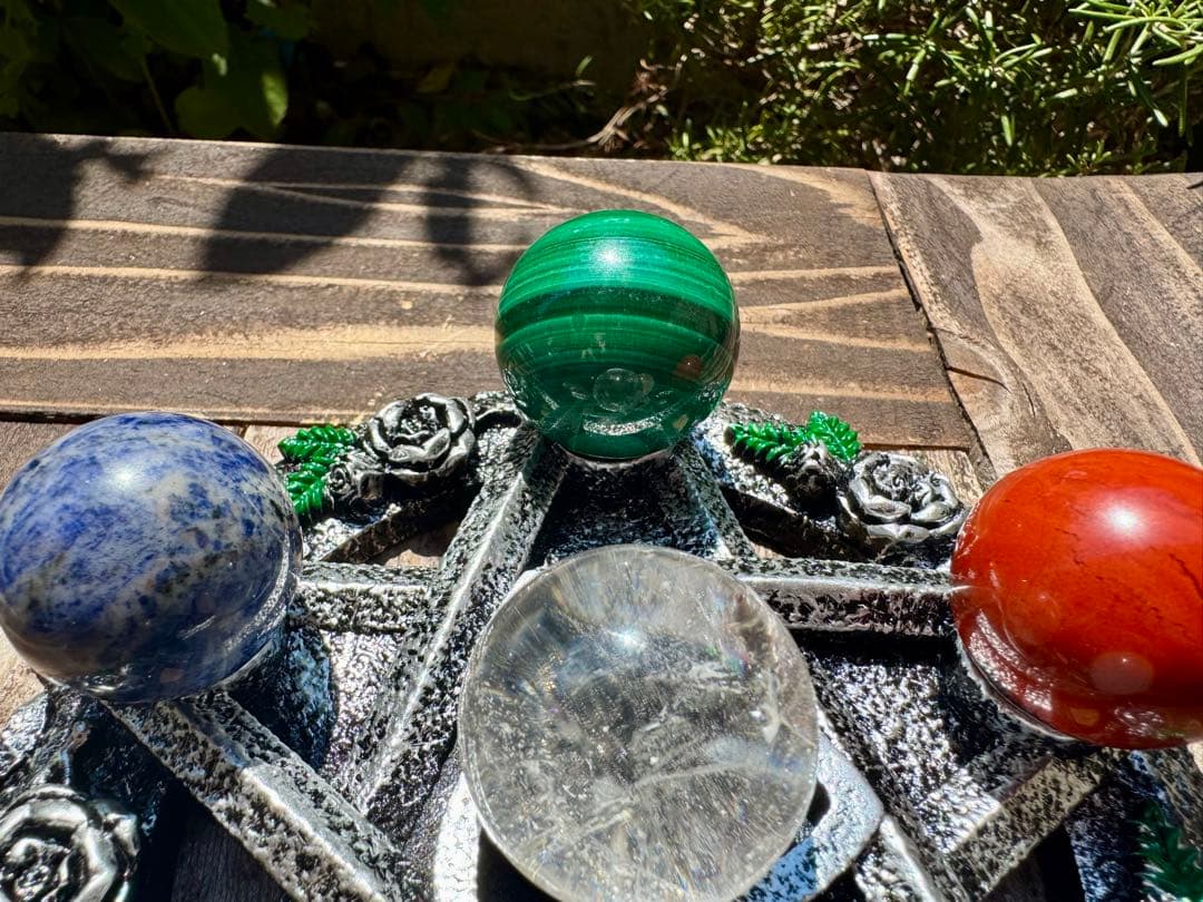 【超お買い得】五行調律スフィアセット　約30mmセット