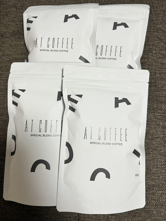 賞味期限:2024.02 AT COFFEE 100g*4袋セット 賞味期限:2024.02 AT COFFEE 100g*4袋セット