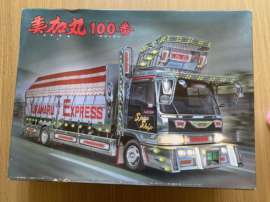 美弥丸4tデコトラアオシマプラモデル アオシマ 1／32 4tデコトラ 芸術丸