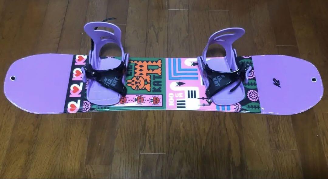 K2スノーボード　キッズLiL KAT3点セット