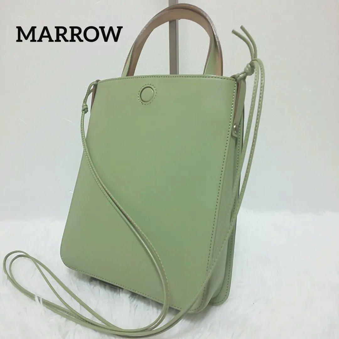 MARROW ROUNDED BOX ショルダーバッグ ラウンド レザー マロウバッグ
