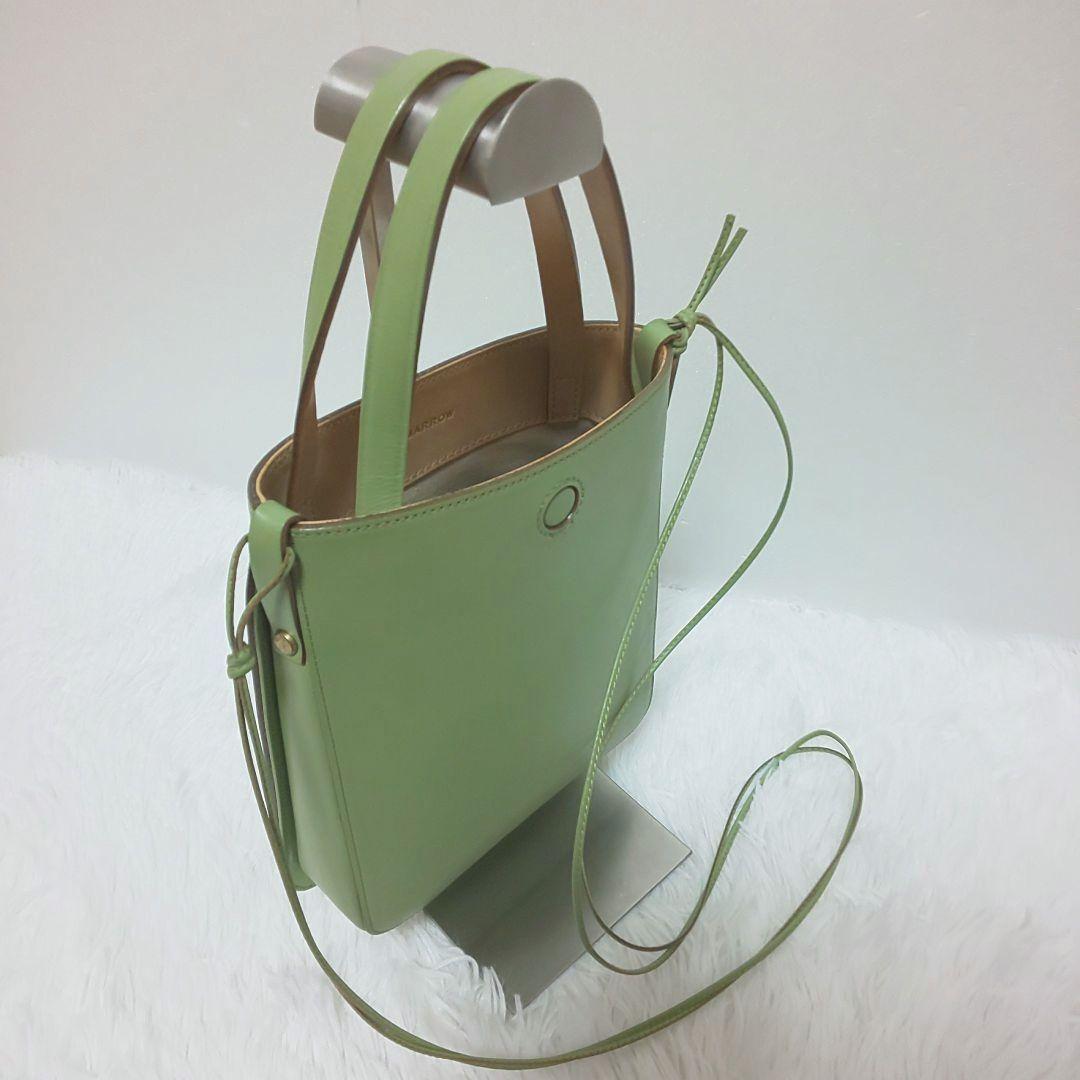 MARROW ROUNDED BOX ショルダーバッグ ラウンド レザー マロウ