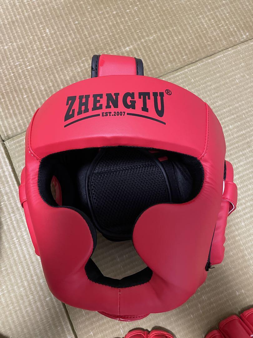 MMAグローブ、ヘッドギア、パンチングミット、ボディープロテクターセット