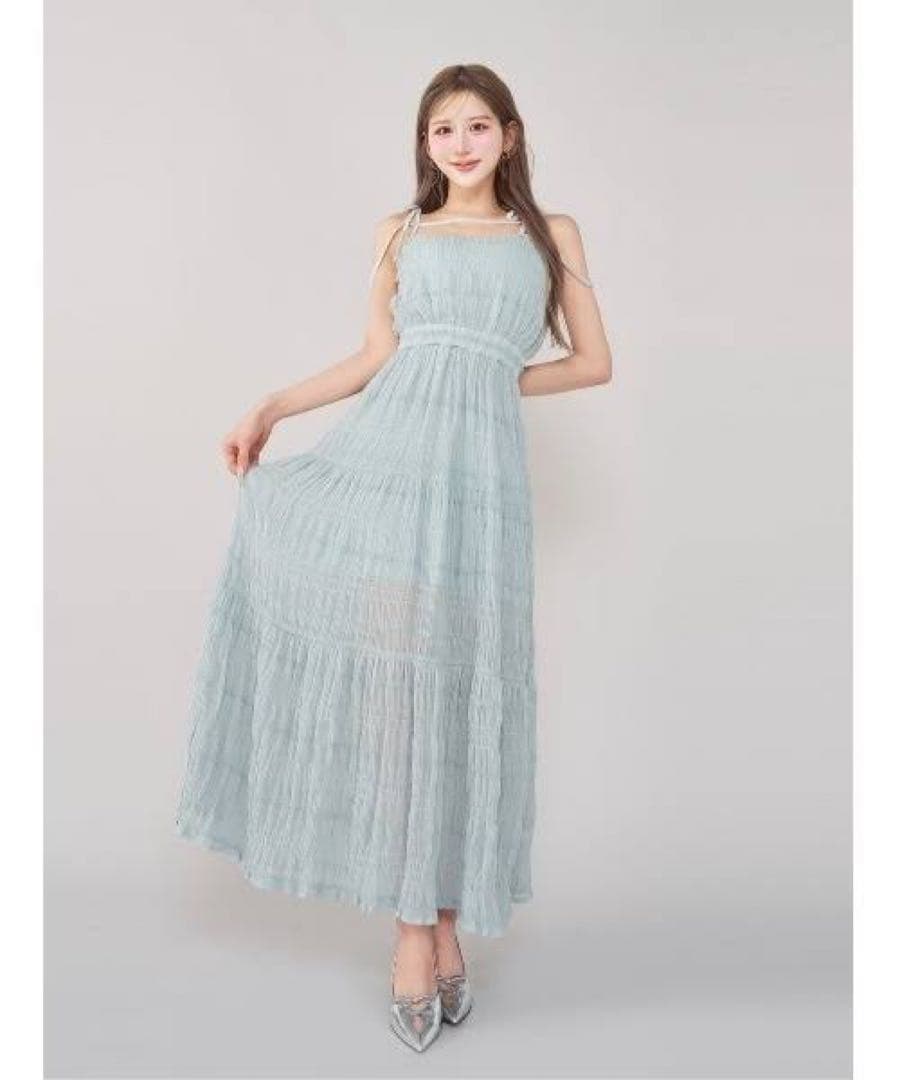 Darich バックオープンキャミロングワンピース