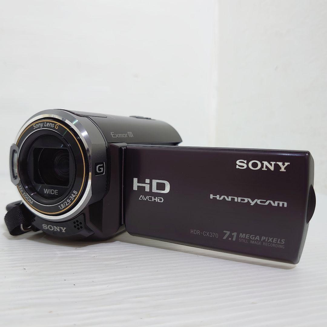 動作ok　SONY　Handycam HDR-CX370V 10年