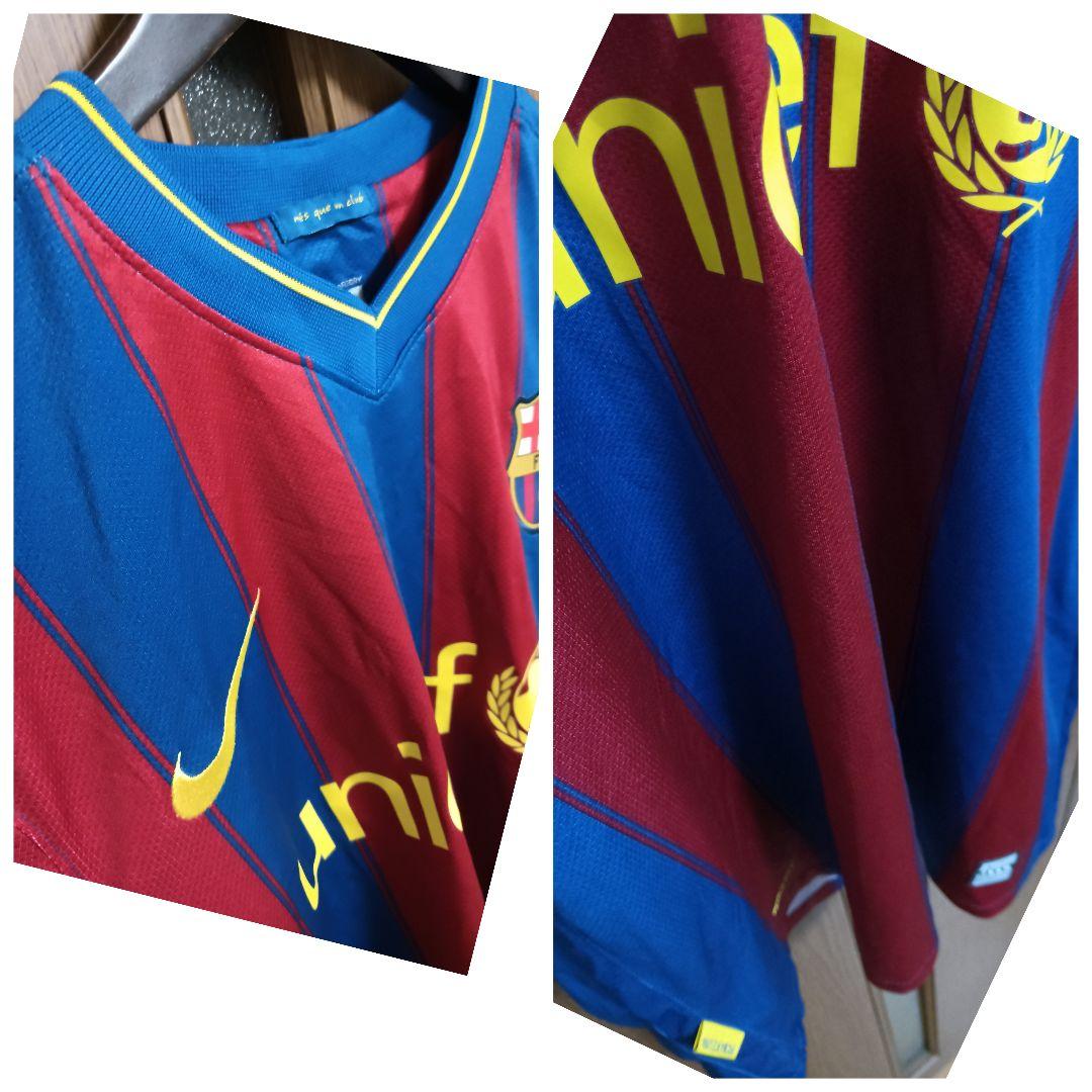 NIKE/ナイキ FCバルセロナ 09/10 ホーム ユニフォーム #10