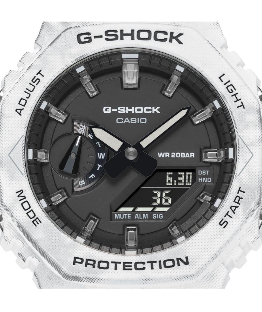 新品未使用CASIO G-SHOCK カーボンコアガード　白　緑