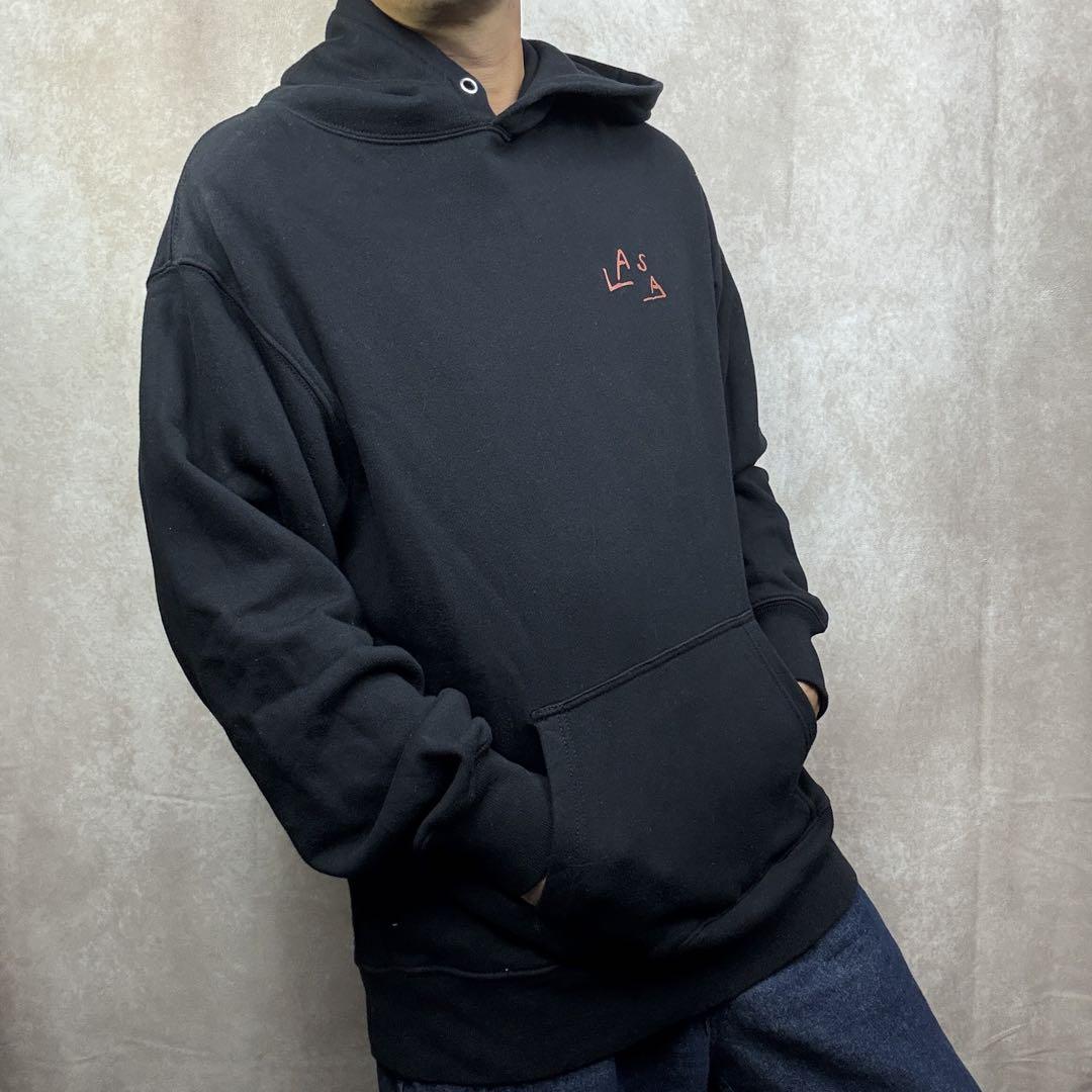 藤井風デザインLASA LOVE ALL SERVE ALL プルオーバーパーカ