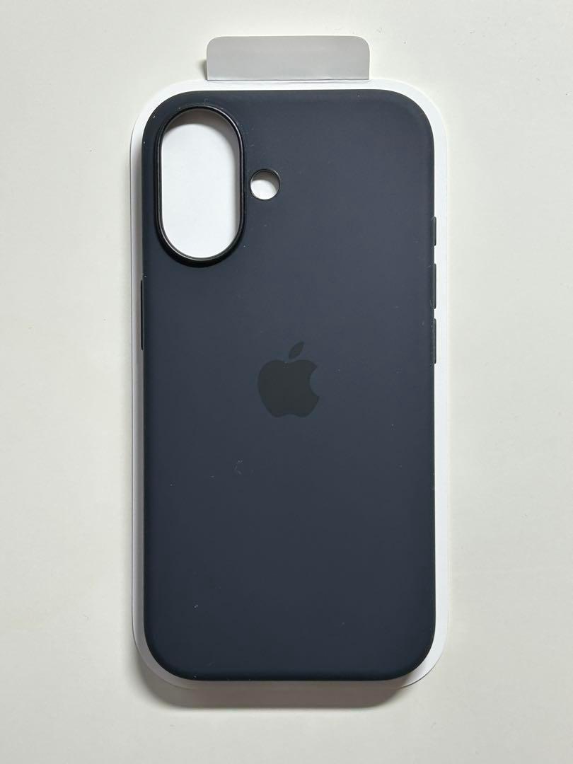 【新品】純正 iPhone 16 シリコンケース・ブラック②
