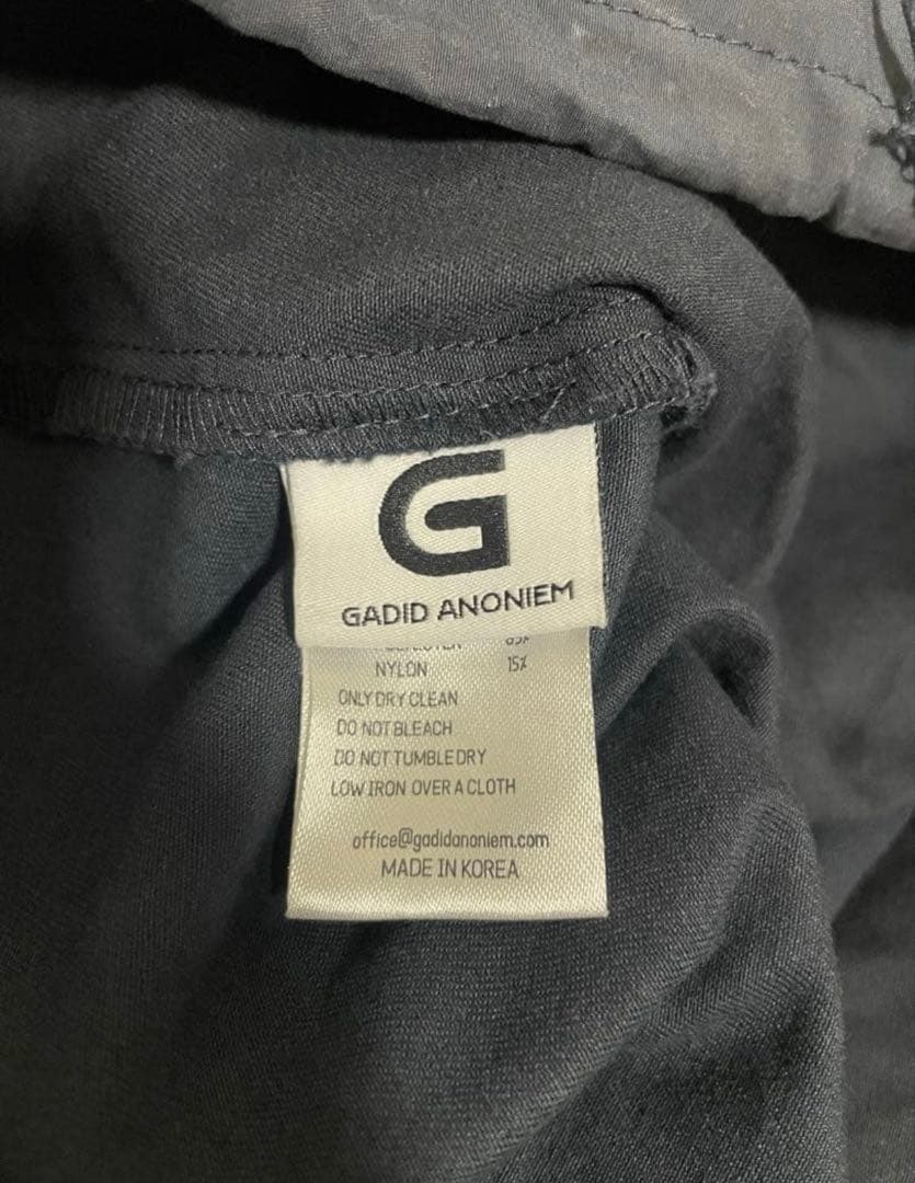 GADID ANONIEM CONNY ネイビー ナイロンパンツ - メルカリ