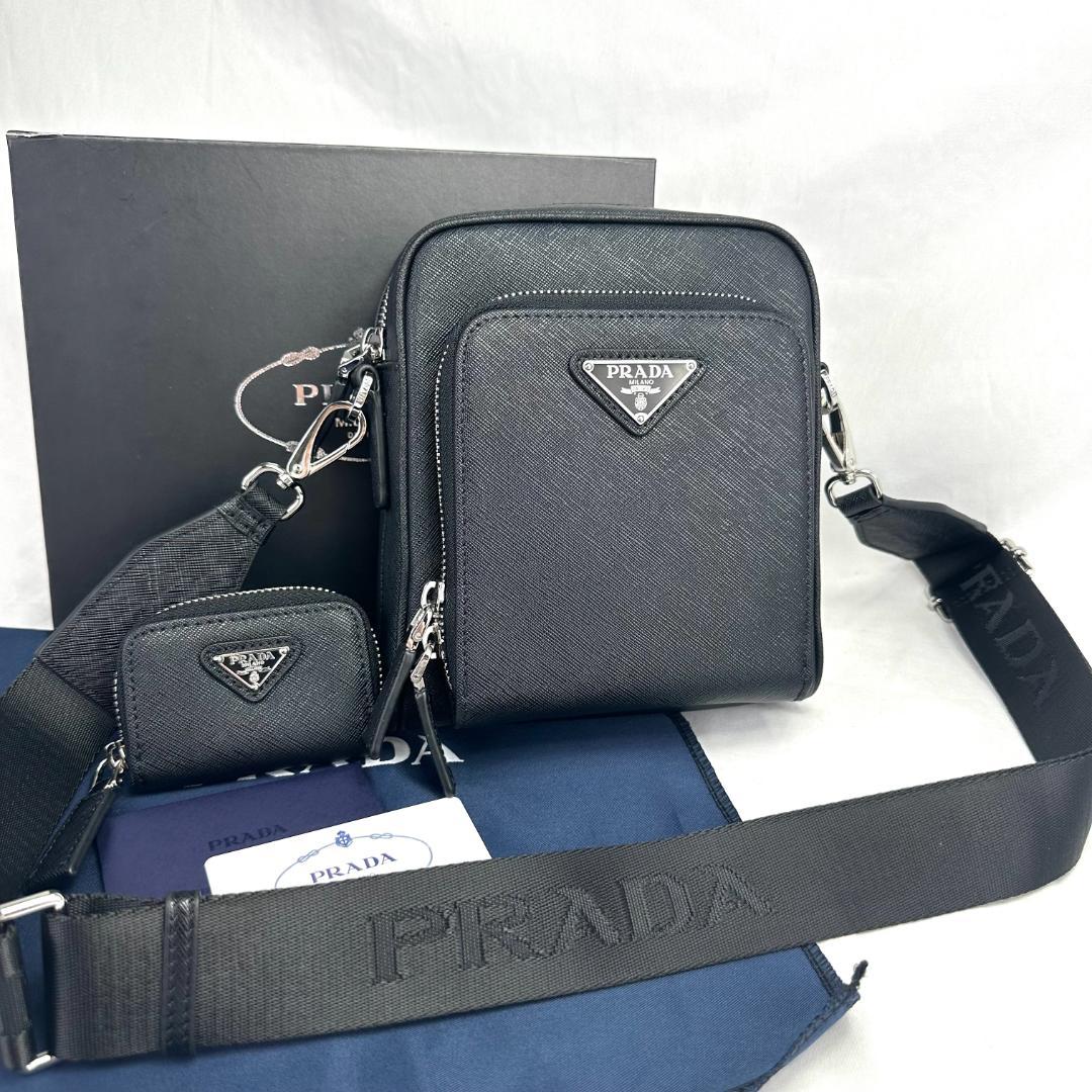 【箱付き】PRADA プラダ カメラクロスボディバッグ