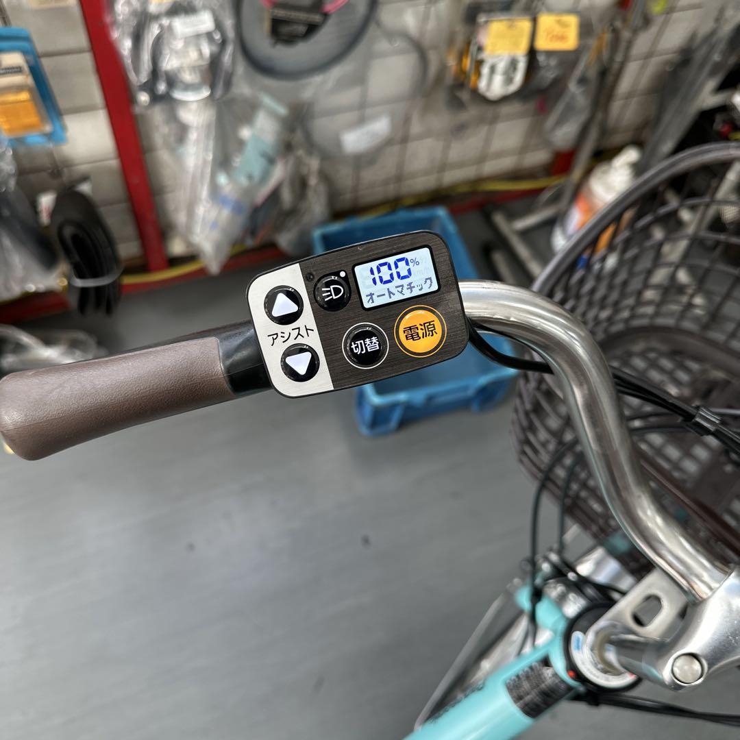Panasonic 電動アシスト自転車「ビビ・L・20 押し歩き」試乗車を