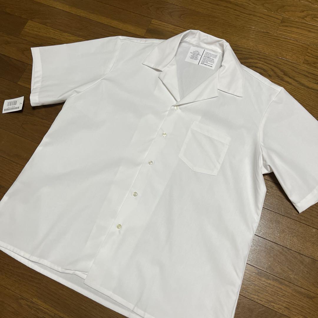 デッドストック USARMY メディカルスモックシャツ XL 白 半袖 無地