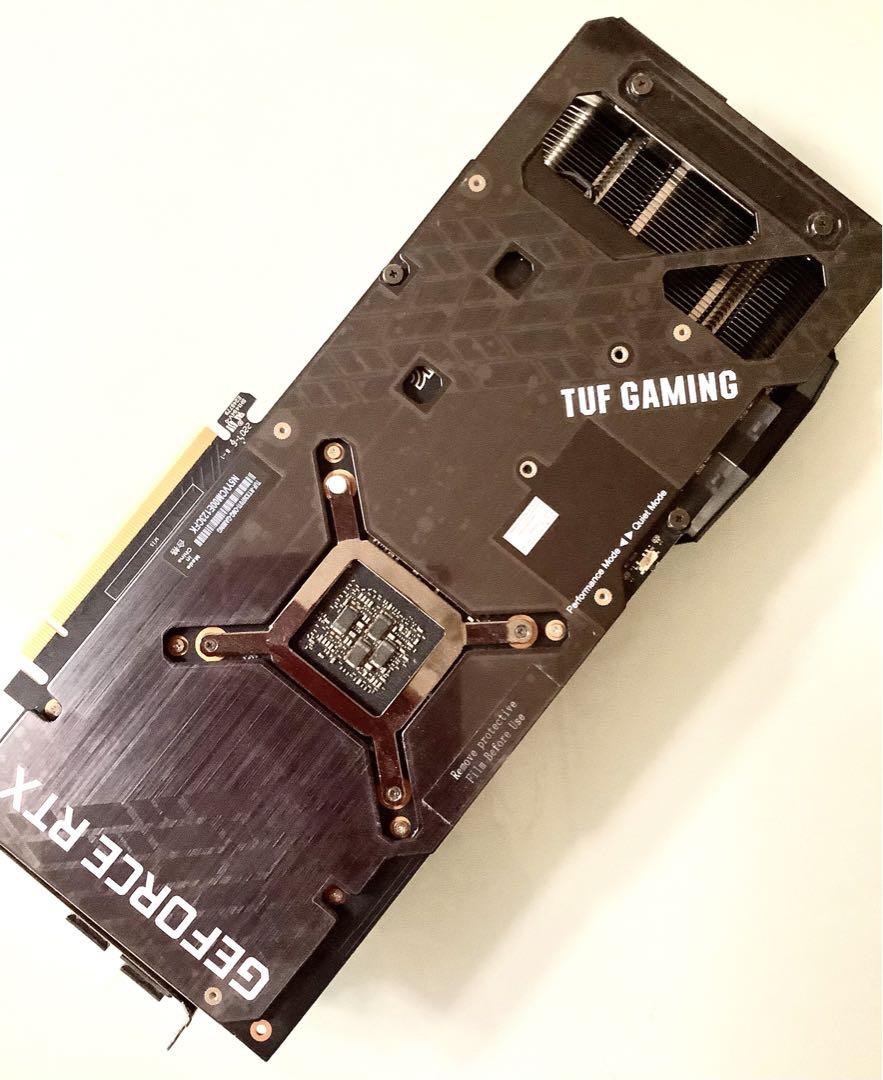 ASUS / RTX3070Ti  8GB TUF GAMING 説明書付 TUF Gaming GeForce RTX 3070 Ti OC Edition 8GB GDDR6X