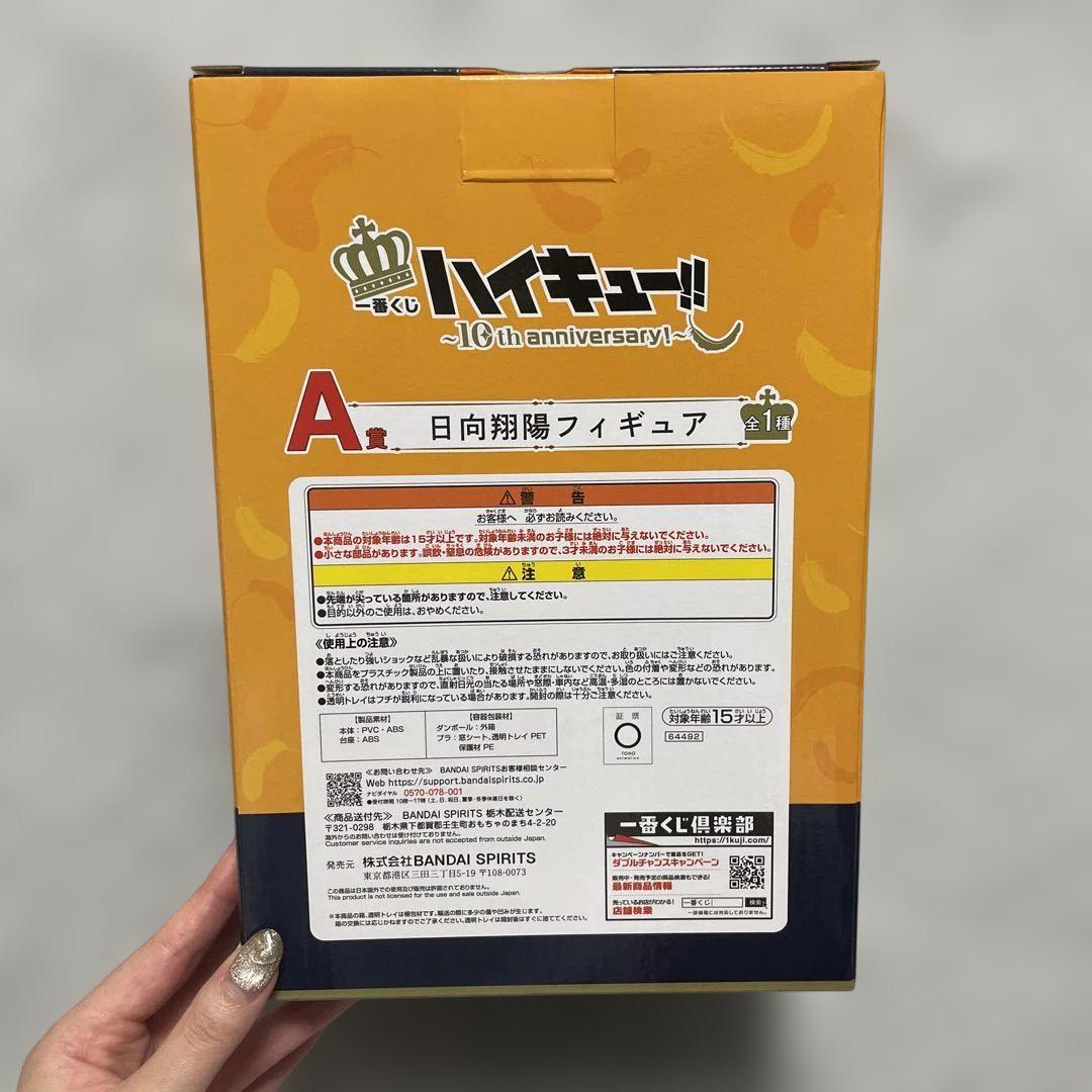ハイキュー!! 一番くじ　A賞 日向翔陽 フィギュア