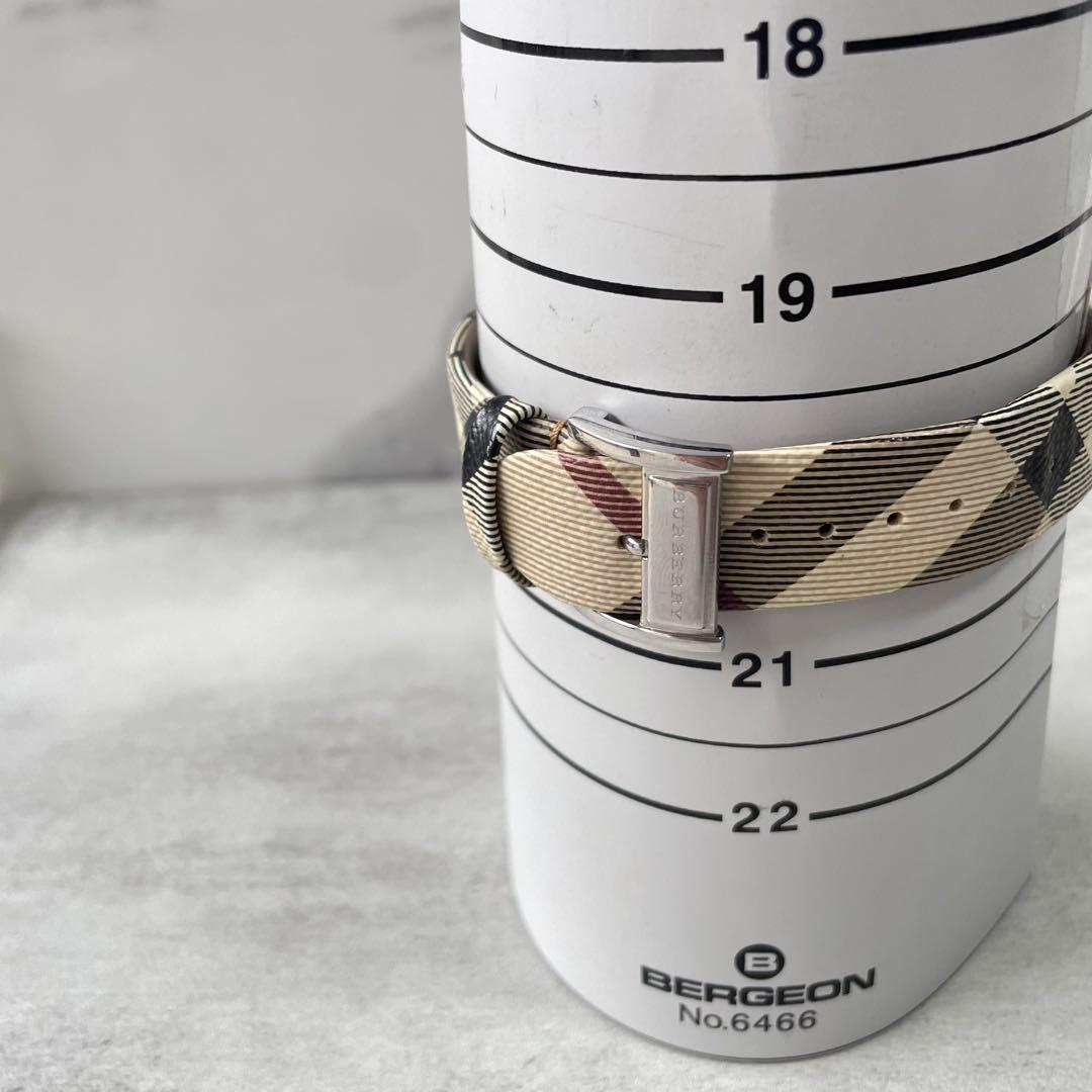 稼動品　BURBERRY バーバリー デイト　ラウンド　メンズ　腕時計
