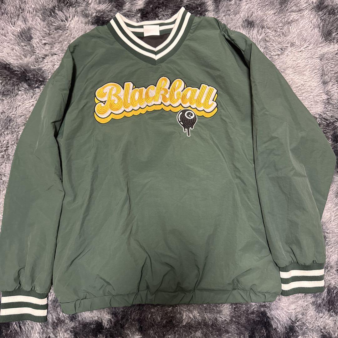 ブラックボール Vネック スタジャン 緑 5,280円