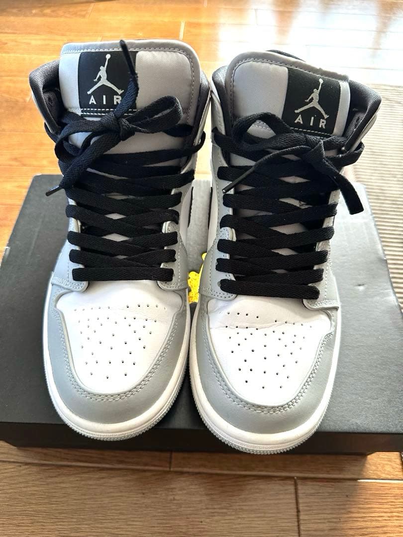 Nike Air Jordan 1 ホワイト/グレー/ブラック