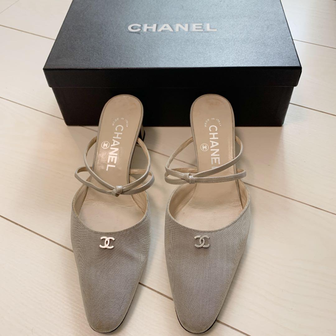 CHANELココマークミュール