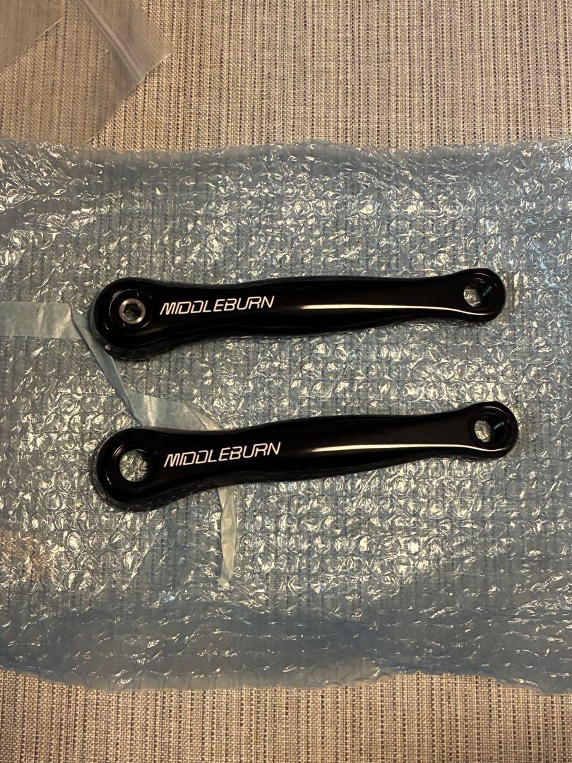 パーツ MIDDLEBURN RO2 ROAD X-type crank (black)