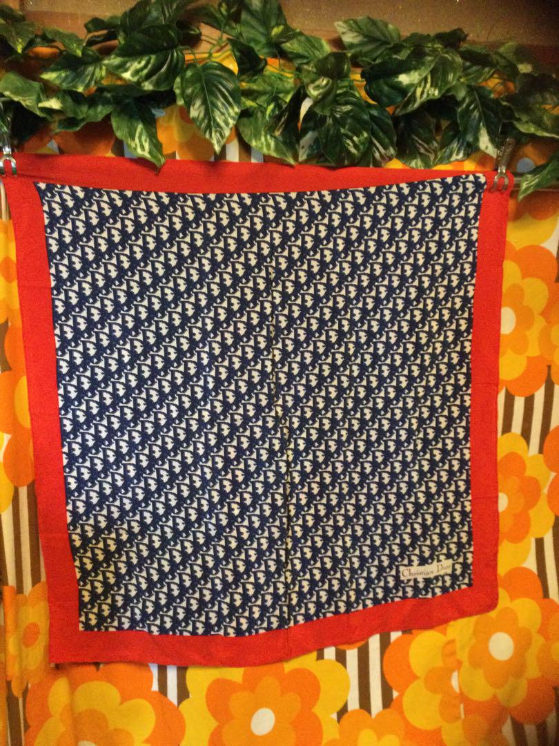 8027♣️服飾雑貨 オールド クリスチャンディオール トロッター スカーフ