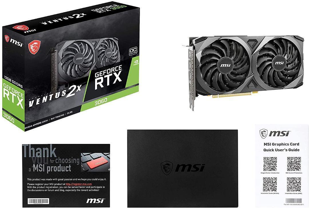 MSI GeForce RTX 3060 VENTUS 2X 12G OC jlLnK-m20724115883 高評価人気