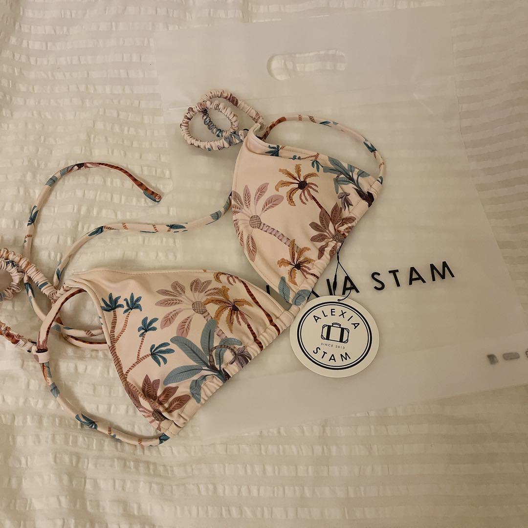 【新品、タグあり】Alexia stam ビキニトップス S サイズ