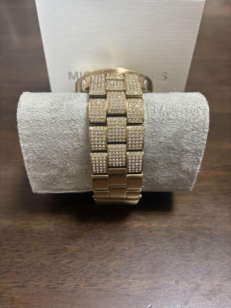 MICHAEL KORS ゴールド クロノグラフ 腕時計 - メルカリ