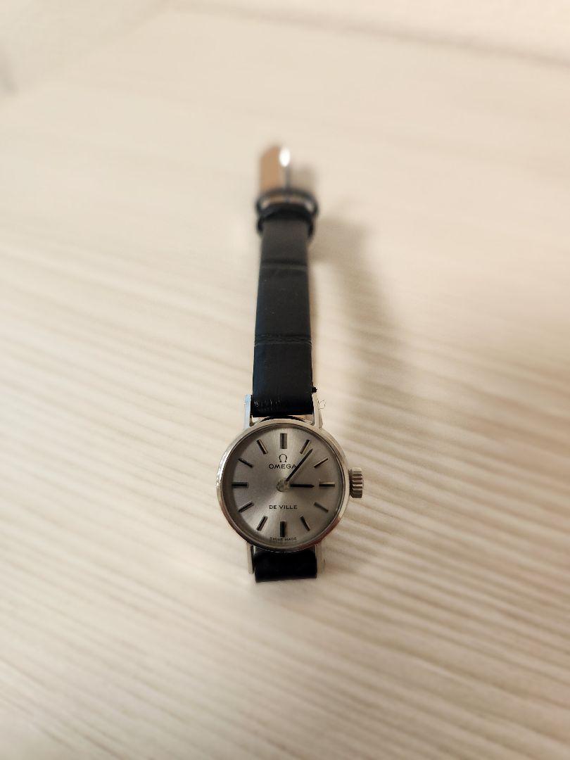 OMEGA オメガデビル　シルバー メッシュバンド 時計 オメガOMEGAデビルアンティーク シルバー メッシュバンド 手巻き時計