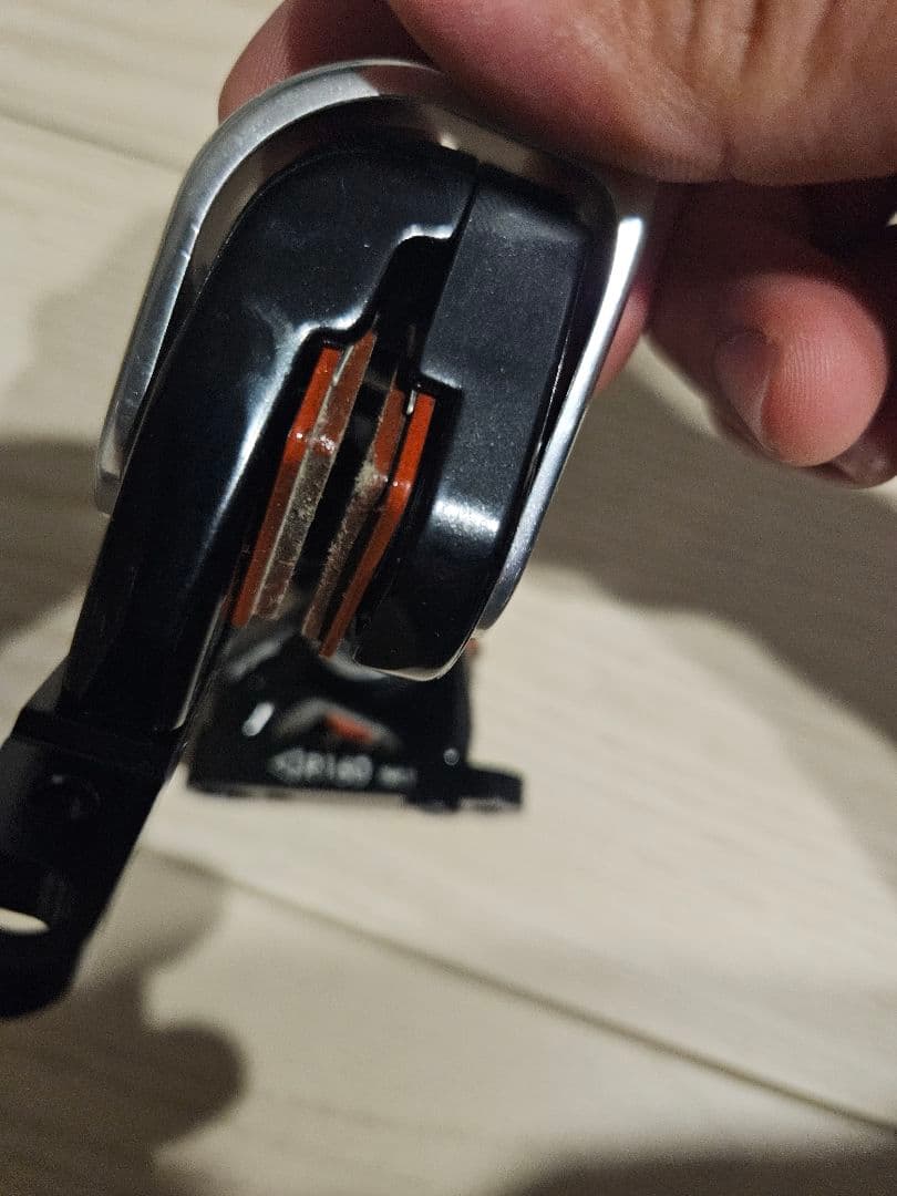 機械式ディスクブレーキセットやや傷や汚れあり