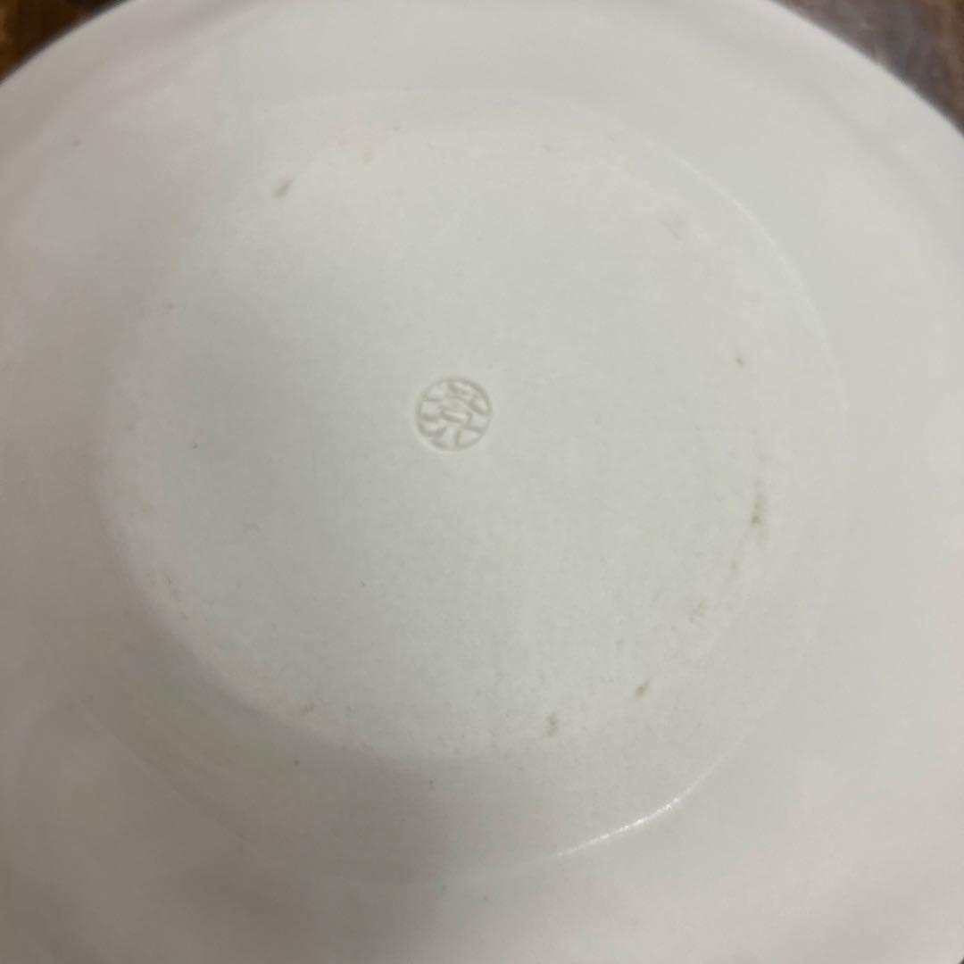 京都　清水焼　陶あん　陶庵　あじさい　額アジサイ　8寸皿