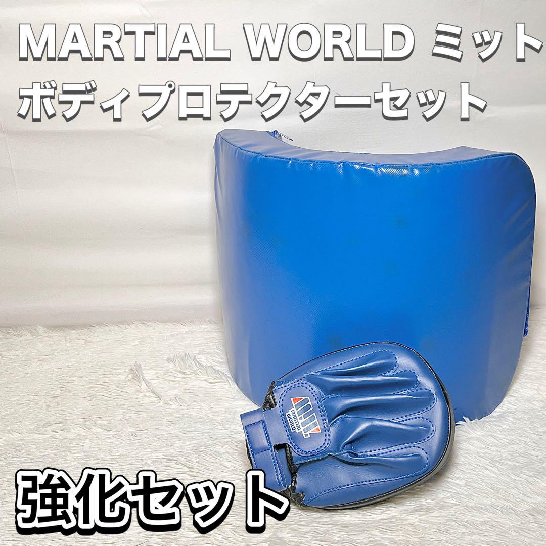 MARTIAL WORLD ミット＆ボディプロテクターセット