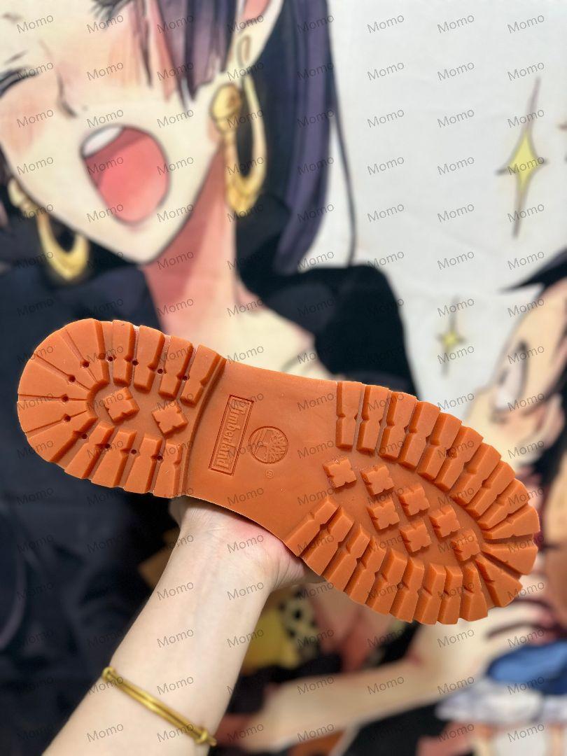 人気  Timberland  ワークブーツ  ベージュ。