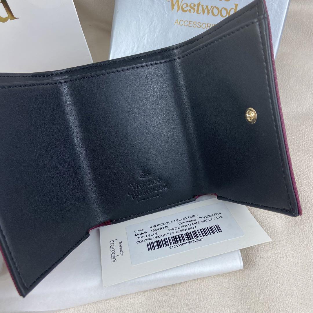 新品 Vivienne Westwood ヴィヴィアン三つ折り財布
