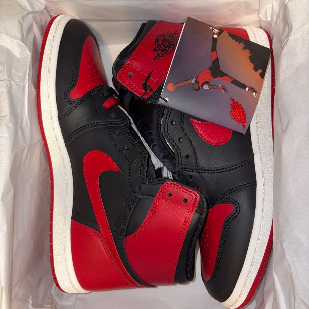 靴 AIR JORDAN 1 HIGH 85 BRED