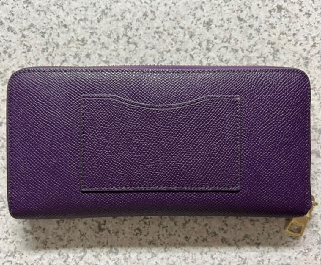 完売】 長財布 紫 パープル コーチ COACH - 長財布 完売】 長財布 紫 パープル コーチ COACH - 長財布