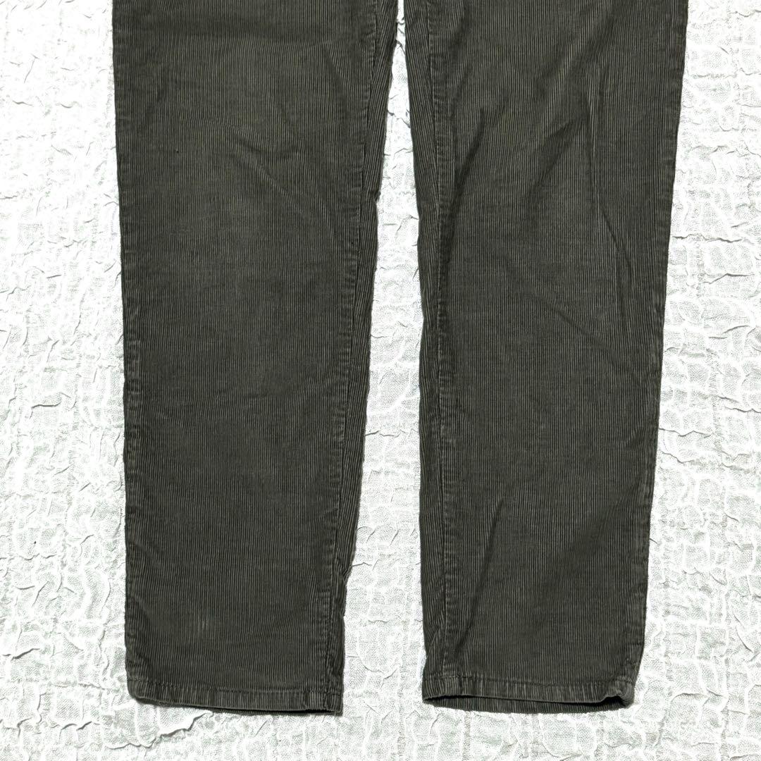 INCOTEX TAPERED FIT インコテックス　コーディロイパンツグレー