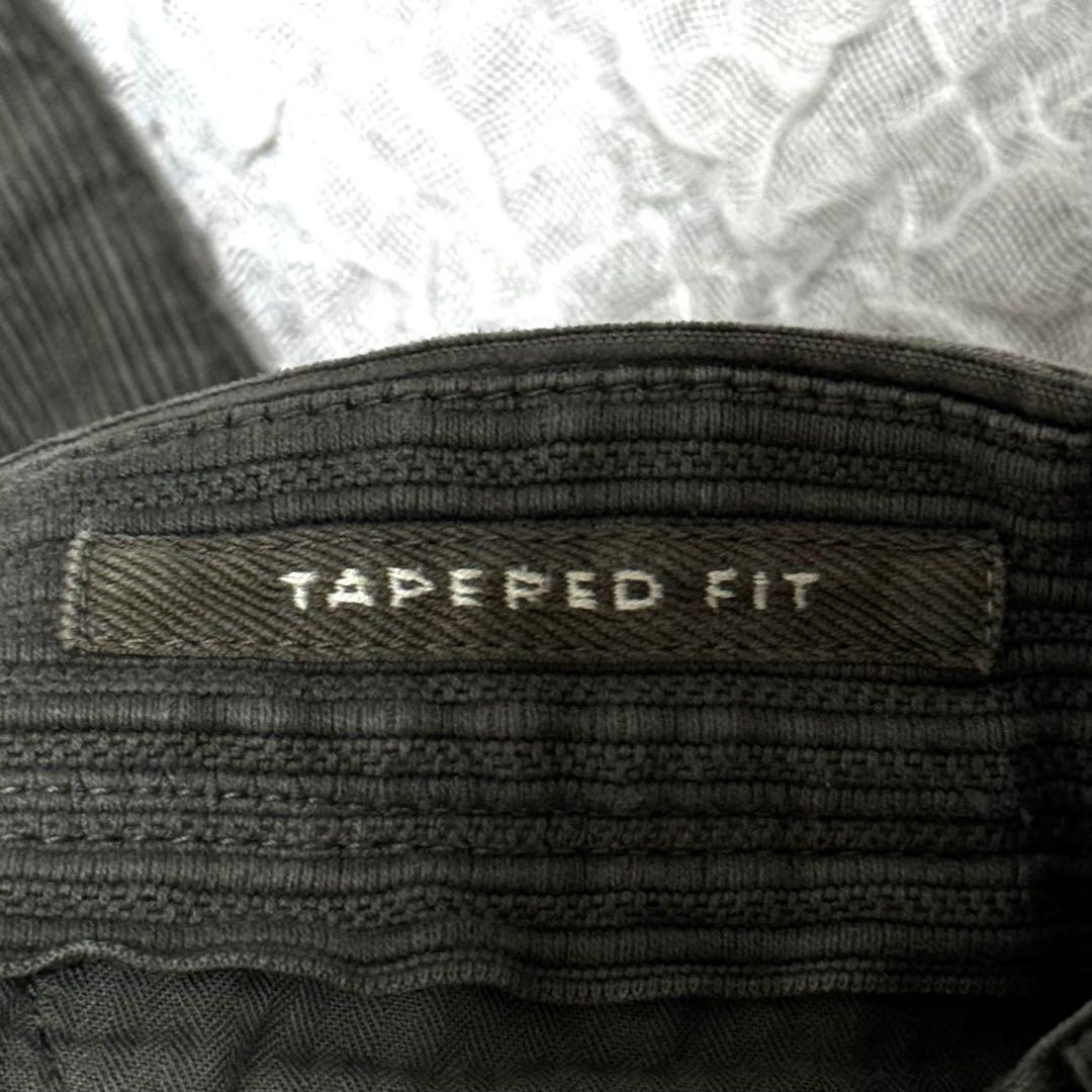 INCOTEX TAPERED FIT インコテックス　コーディロイパンツグレー
