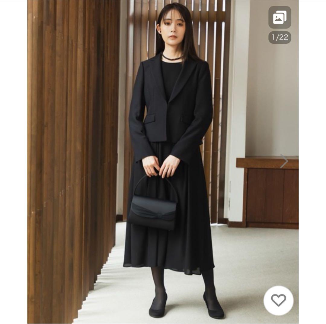 未使用近　フォルムフォルマ　ワンピース2点セット　11号　定価63,800