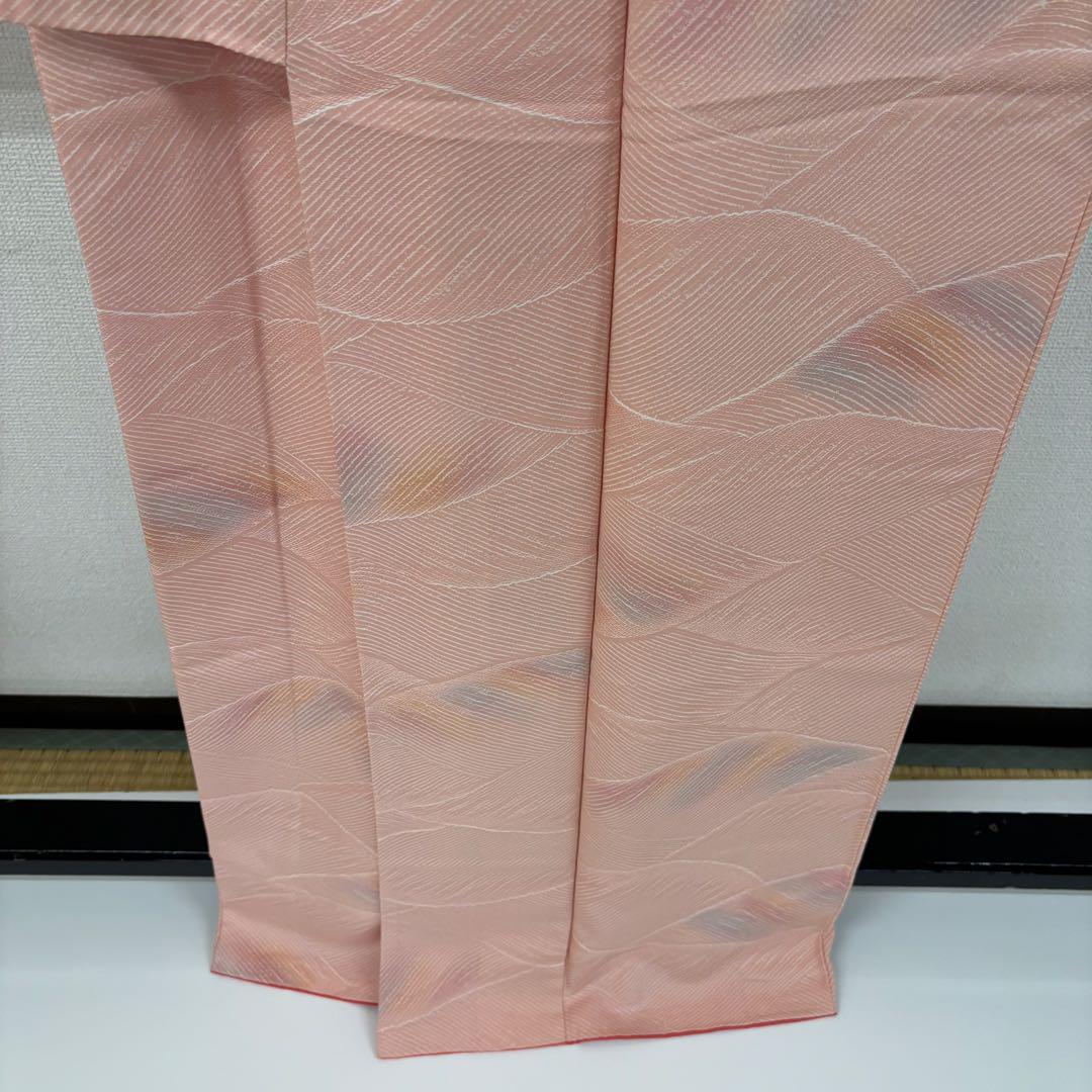小紋 地紋お越し 上品な加工 暈し 正絹 AK-6727