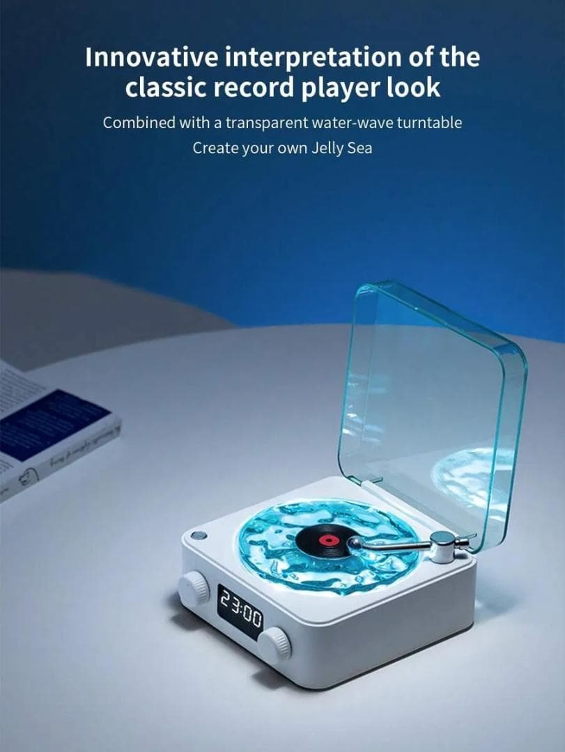 WAVES 海をテーマにしたレコードプレーヤー本体