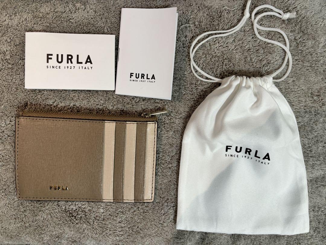 未使用品 FURLA フラグメントケース カードケース 小銭入れ バビロン