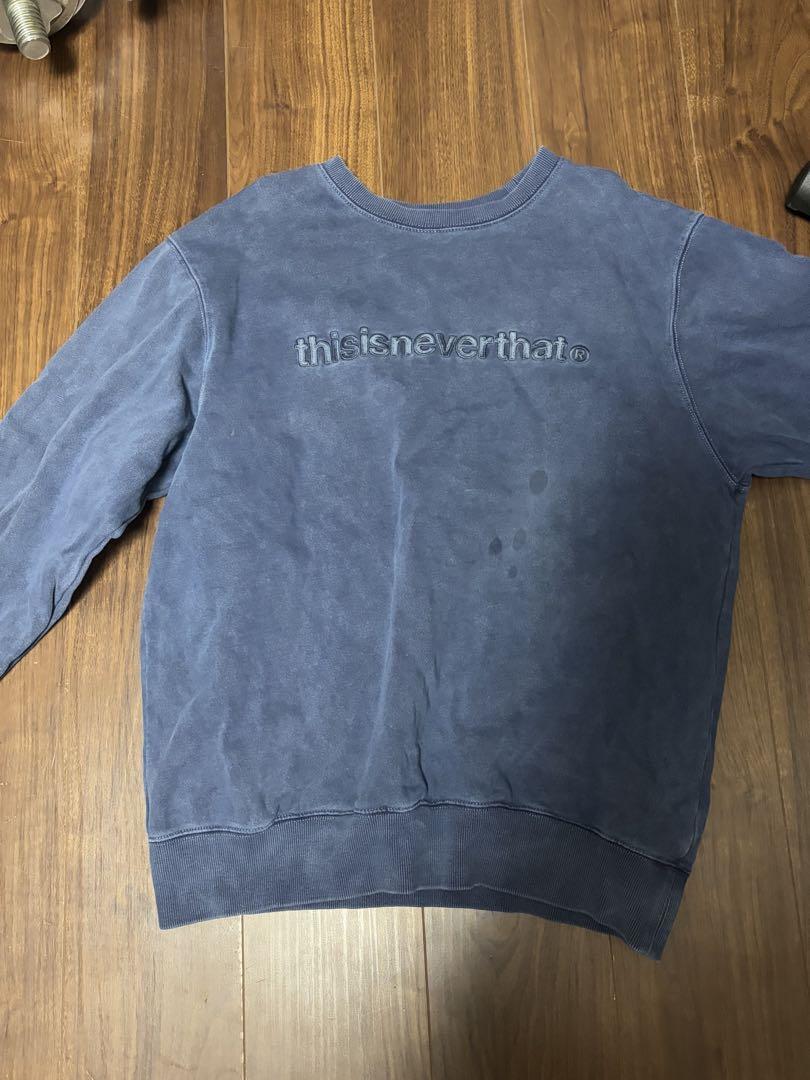 thisisneverthatスウェットネイビー
