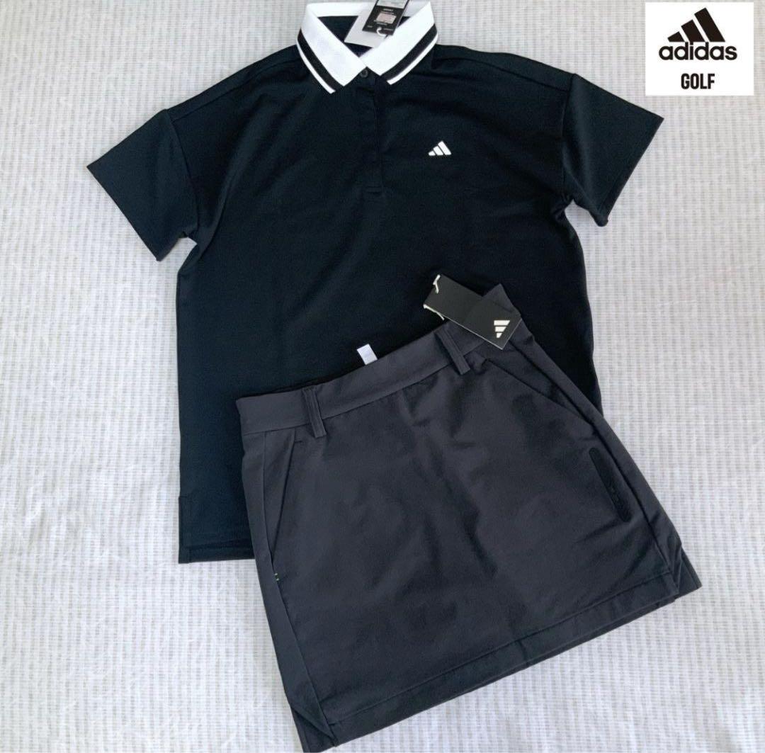 adidasGOLF【M】セットアップポロシャツ＆4wayストレッチ