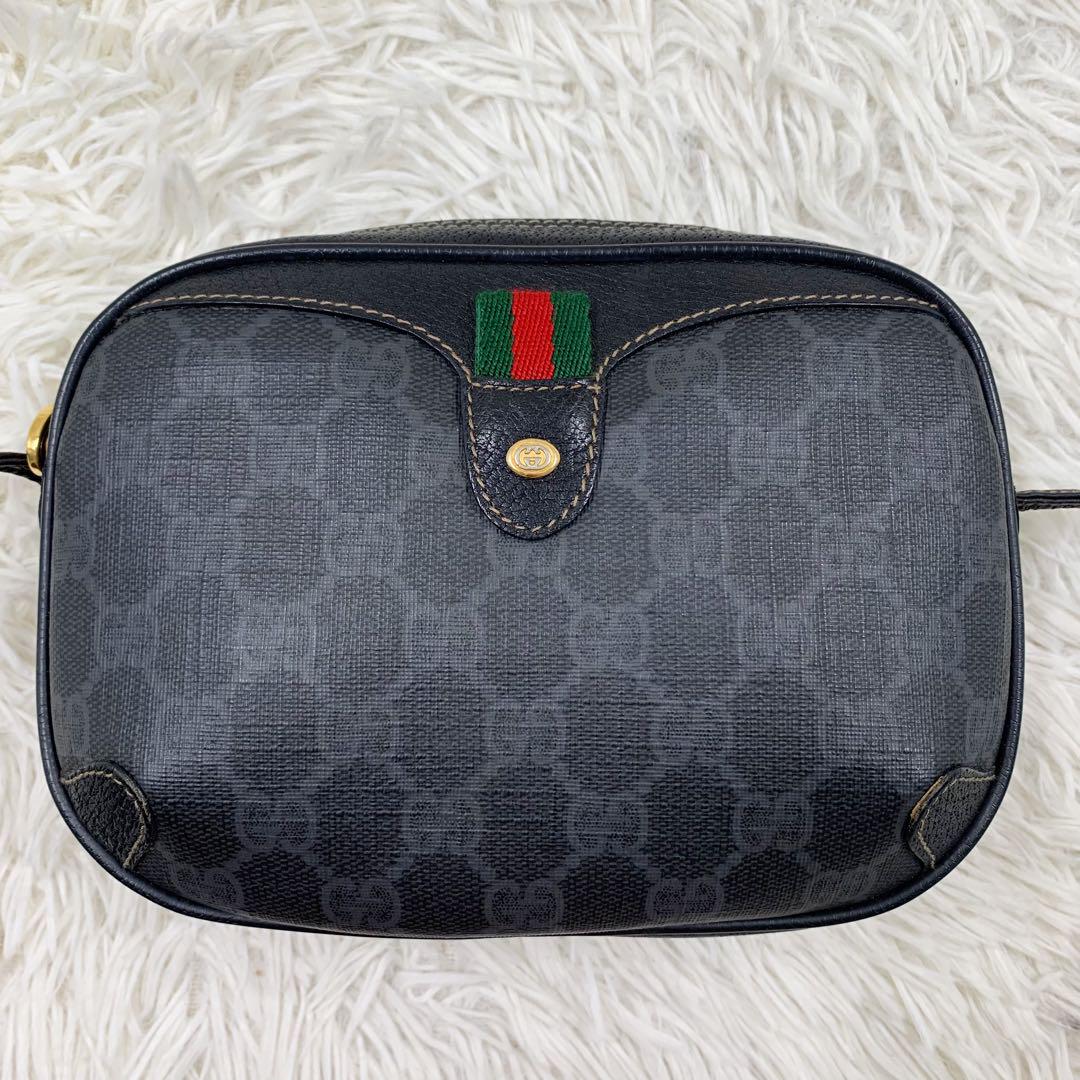 極美品✨GUCCI グッチ GGスプリーム シェリーライン ドクターズバッグ ✨極美品✨】 グッチ GGスプリーム シェリーライン ショルダー