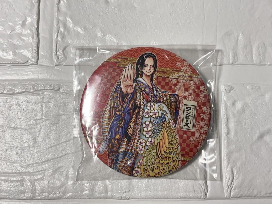 ONE PIECE スーパー歌舞伎Ⅱ コレクション缶バッジ ルフィ、ハンコック ワンピース】ルフィとハンコックのデカ缶バッジ｜Yahoo!フリマ